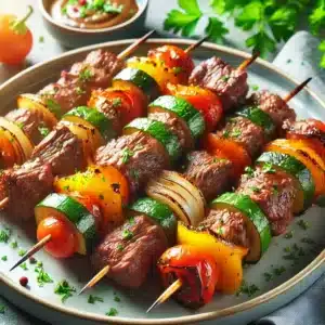 Beef Kabobs Recipe Instruction Step 6