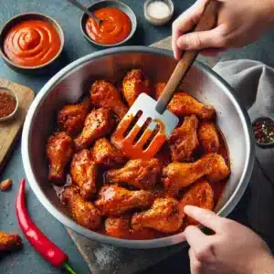 Buffalo Chicken Wings Recipe Instruction Step 6