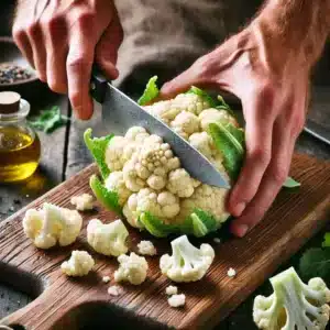 Cauliflower Rice Recipe Instruction step 1