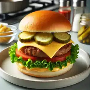 Cheeseburger Recipe Instruction Step 5