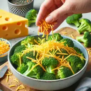 Cheesy Broccoli Recipe instruction Step 3