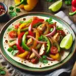 Chicken Fajitas with Peppers & Onions