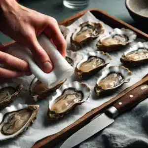 Crispy Oysters Recipe Instruction Step 1