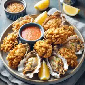 Crispy Oysters Recipe Instruction Step 6