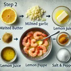 Garlic Butter Shrimp Recipe instruction step 2