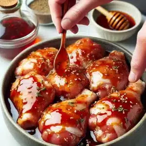 Korean BBQ Chicken Recipe Instruction Step 2