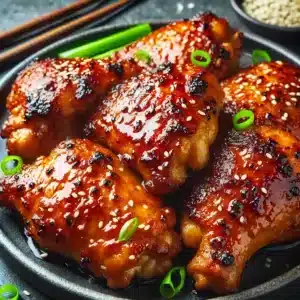 Korean BBQ Chicken Recipe Instruction Step 5