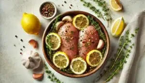 Lemon Chicken with Potatoes Recipe instruction step 1