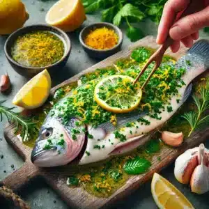 Lemon Herb Tilapia Recipe Instruction Step 2