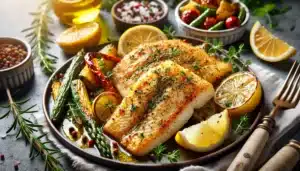 Lemon Herb Tilapia Recipe Instruction Step 5