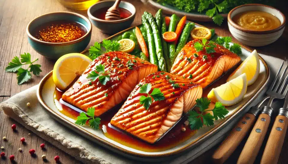 Maple Glazed Salmon