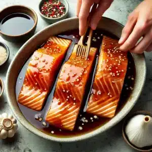 Maple Glazed Salmon