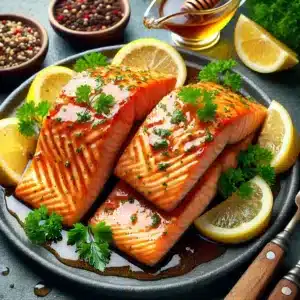 Maple Glazed Salmon