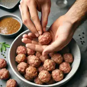 Meatballs Recipe Instruction Step 3