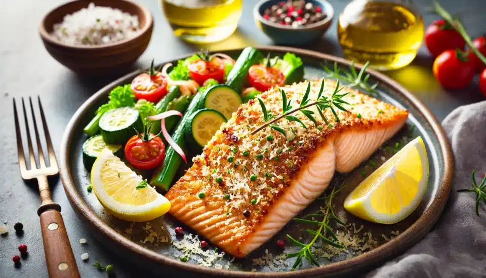 Parmesan Crusted Salmon