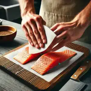 Parmesan Crusted Salmon Recipe instruction step 1