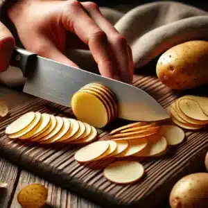 Potato Chips Recipe Instruction Step 1