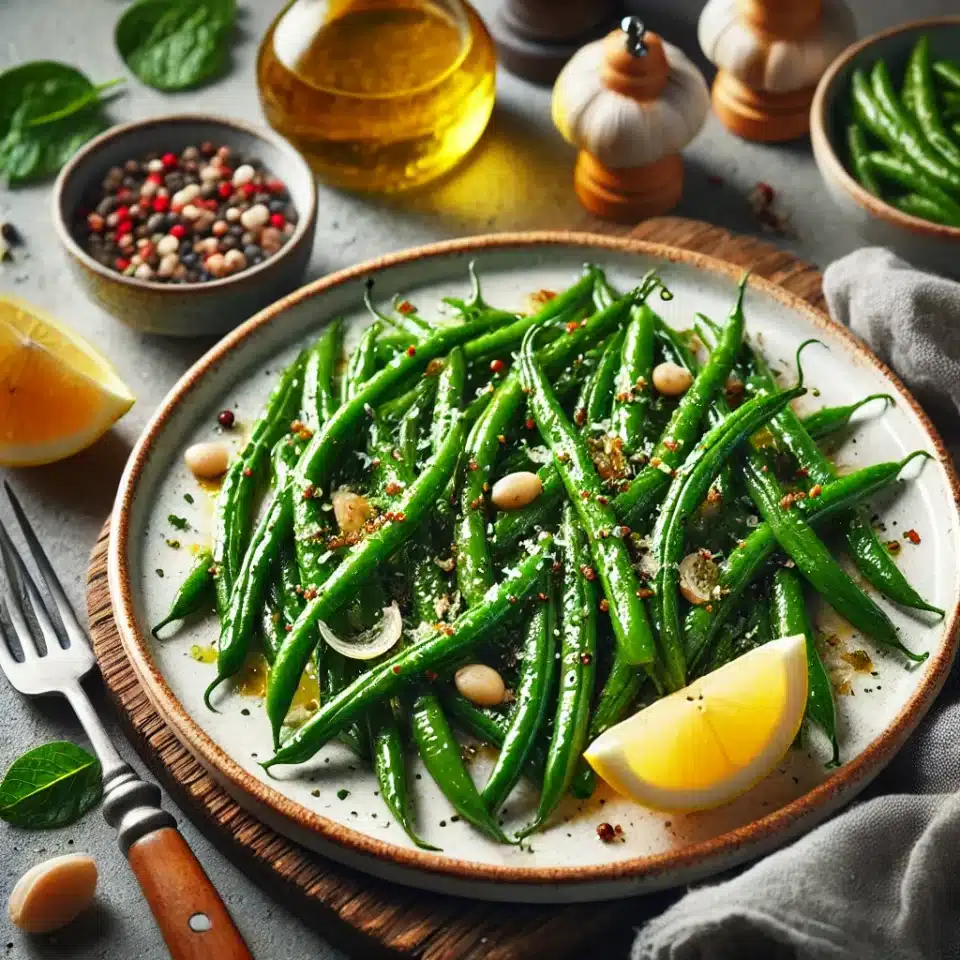 Roasted Green Beans Recipe