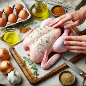 Rotisserie Chicken in the Air Fryer