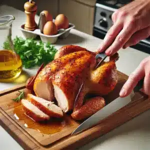 Rotisserie Chicken in the Air Fryer