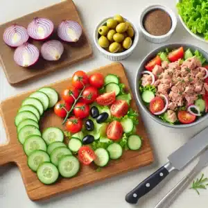 Tuna Salad Recipe Instruction Step 2