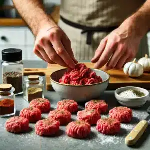 Sliders Recipe Instruction Step 1